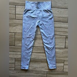 Gymshark light blue leggings small